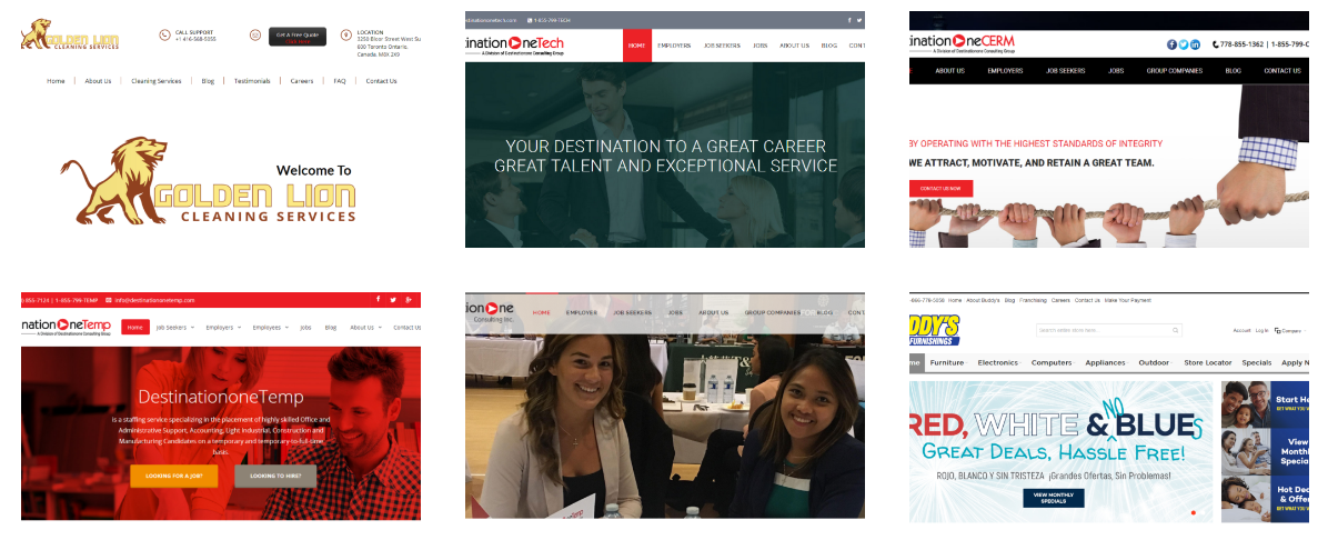 OUR SEO and Web Development Portfolio